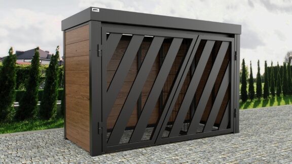 Zabudowa na kosze na śmieci - Fusione